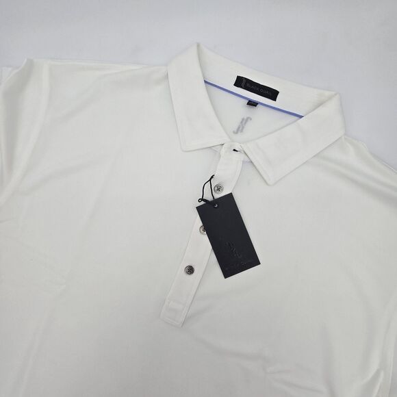 Quail Other - NEW Black Quail Men's Polo Shirt Size 3X Solid White